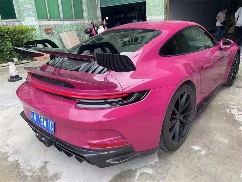 2020 992 GT3 Carbon Fiber Rear Wing for 992 Carbon Fiber Rear Spoiler for 911 Carbon Fiber Tail Wing for 911 GT3 Rear Wing